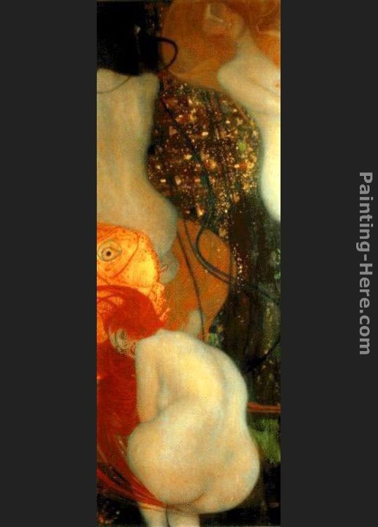 Gustav Klimt Goldfish